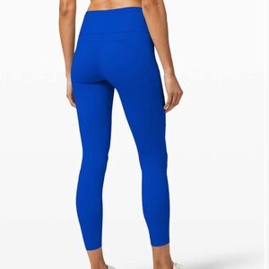 lululemon athletica Bright Blue High-Rise Leggings